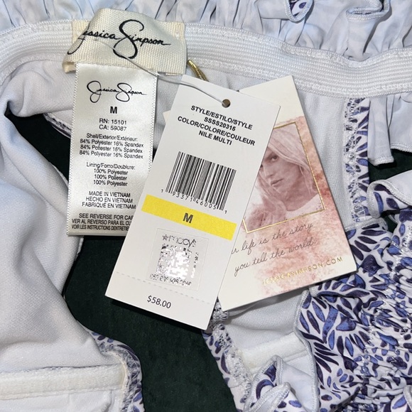 Jessica Simpson Nile Multi Bikini Set - Picture 2 of 6